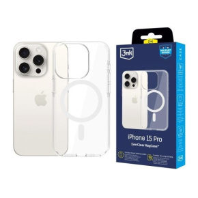 3mk ochranný kryt EverClear Magcase pro Apple iPhone 15 Pro 3mk ochranný kryt EverClear Magcase pro Apple iPhone 15 Pro