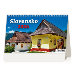Stolový kalendár 2026 Slovensko