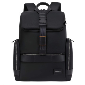MYBALO ASTON Perfektní volba pro minimalisty s dobrým vkusem  6 ikon: - Nejtenčí batoh - Elegantní - Kapsa na notebook do 15,6" - Kapsa na tablet do 9" - Otevírání o 180 stupňů - USB a USB-C port - Drží tvar - Voděodolný - Skryté kapsy  Elegantní a minimalistický Jedná se o velmi elegantní a minimalistický batoh. S tímto parťákem neuděláte chybu při běžném nošení do města, ani na důležité schůzce.  Tenký batoh MYBALO Aston je batoh s vůbec nejmenší hloubkou z naší nabídky. Díky tomu působí elegantně a minimalisticky, ale i přesto se do něj vejdou všechny vaše nezbytnosti.  Kvalitní voděodolný materiál, dlouhá životnost Kvalitní umělá kůže zajišťuje trvanlivost a odolnost batohu proti vodě a opotřebení. MYBALO Aston tak bude vaším společníkem opravdu dlouho.  Drží tvar Batoh si zachovává svůj tvar také v případě, že jej budete mít úplně prázdný.  Vestavěný USB a USB-C port Nabíjejte svá elektronická zařízení kdekoli a kdykoli díky vestavěnému USB a USB-C portu.  Popruh k uchycení na kufr Cestujte pohodlně. Kdykoli chcete mít volná záda, jednoduše připevněte batoh na rukojeť svého kufru.  Pohodlné polstrování Užijte si komfortní nošení díky kvalitnímu a prodyšnému polstrování ramenních popruhů a zádové části.  Další praktické kapsy Zorganizujte si pohodlně a snadno své věci díky množství vychytaných kapes.  Skryté kapsy V zádové části a na ramenním popruhu najdete skryté kapsy pro bezpečné uložení cenností.  Vnitřní kapsy Vnitřní kapsy slouží pro snadnou organizaci všech vašich věcí.  Přední kapsa Přední kapsa je určena pro věci, které chcete mít rychle a snadno po ruce.  Parametry: - Rozměry: 46 x 30 x 9 cm - Objem: 11 l - Hmotnost: 1,19 kg - Kapsa na notebook: Ano (do vel. 15,6") - Kapsa na tablet: Ano (do vel. 9") - USB port: Ano - Voděodolnost: Ano - Hlavní materiál: Ekokůže + Polyester - Podšívka: Polyester - Barva: Černá