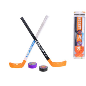 Hokejky 57cm + 2puky na karte Hokejky 57cm + 2puky na karte