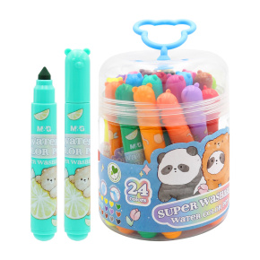 Fixy vodové M&G Food grade, ľahko umývateľné - sada 24 ks Fixy vodové M&G Food grade, ľahko umývateľné - sada 24 ks