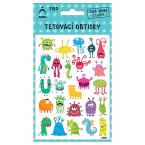 Tetovacie obtlačky - Monsters