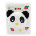 Detský zápisník 13 x 19 cm, 80 listov, plyšová obálka + Panda