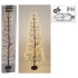 Vianočný stromček s vetvičkami, svietiaci 1600x LED, výška 150 cm