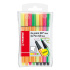 Liner jemný & Vláknový fix- STABILO point 88 Mini & Pen 68 Mini - 8 ks balenie Neon