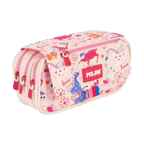 Peračník 3-poschodový s vrchnou klopou MILAN prázdny - séria FlowiCorn