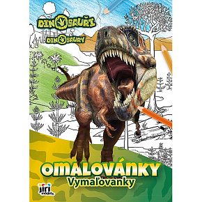 Omaľovanky JM A4 - Dinosaury