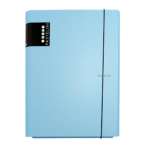 Odkladacia mapa s 3 chlopňami a gumičkou A4 Pastelini - modrá