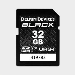 Delkin SDHC BLACK Rugged UHS-I R90/W90 (V30) 32GB