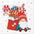 Obrúsky PAW L 33x33cm Holiday Sweetkeeper