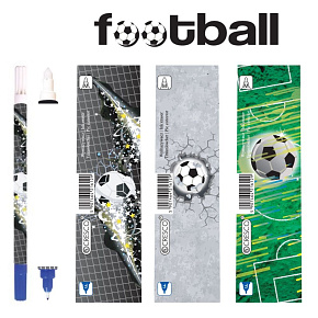 Zmizík a popisovač Football - Futbal (mix /cena 1ks)