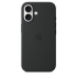 APPLE iPhone 16 Silicone Case with MagSafe - Black