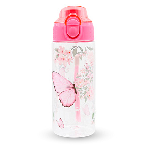 Fľaša na pitie JUNIOR S8 TRITAN 500 ml Butterfly - motýľ
