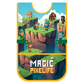 Zástera/Pončo na výtvarnú výchovu JUNIOR S9 - Magic Pixelife