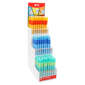 Prezentačný stojan M&G Pero gélové /gumovacie AKPB7574 Ergo - naplnený 96 ks