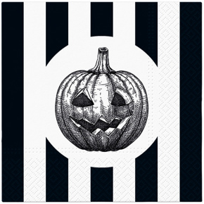 Obrúsky PAW L 33x33cm Striped pumpkin