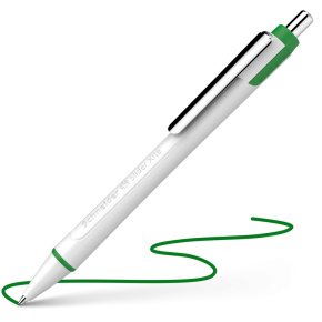 Pero guľôčkové Schneider Slider Xite Bio - zelená náplň