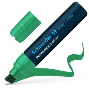 Popisovač Schneider Maxx 280 permanent - zelený