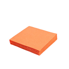 Obrúsok (PAP FSC Mix) 3-vrstvový oranžový 40 x 40 cm [250 ks]