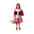 Detský kostým Červená čiapočka (blúzka, sukňa, plášť s kapucňou), veľkosť 110 /120 cm