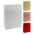 Darčeková taška trblietavá, veľkosť M 26x10x32 cm (mix 4 farieb)