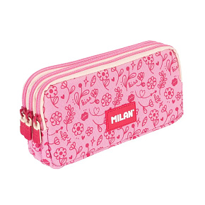 Puzdro na perá MILAN 3-zipsové - séria FlowiCorn