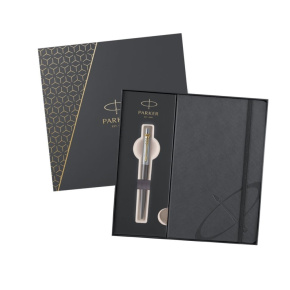 Pero guľôčkové PARKER Jotter XL Core Grey GT + sivý zápisník Pero guľôčkové PARKER Jotter XL Core Grey GT + sivý zápisník