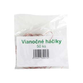Vianočné háčiky - medené, sada 50ks Vianočné háčiky - medené, sada 50ks