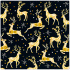 Obrúsky PAW L 33x33cm Golden Reindeer Charm