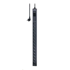 APC Easy PDU, Basic, ZeroU, 16A, 230V, (14) SCHUKO, Schuko CEE 7/EU1-16P (3m)