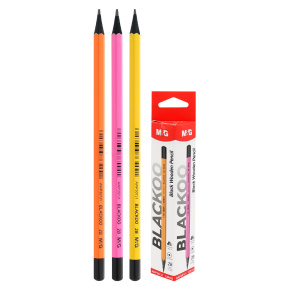 Ceruzka grafitová M&G BLACKOO 2B šesťhranná (cena je za 1 ks) Ceruzka grafitová M&G BLACKOO 2B šesťhranná (cena je za 1 ks)