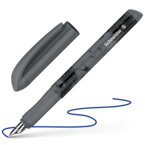Pero bombičkové Schneider Easy grey - modrá náplň Pero bombičkové Schneider Easy grey - modrá náplň