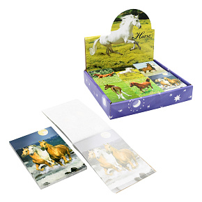 Blok trhací Horse s potlačou 59x83 mm, 40 l. - kôň