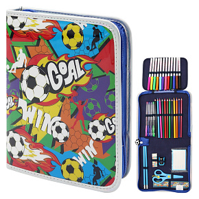 Výtvarná sada /veľký peračník 36 ks Football - Futbal
