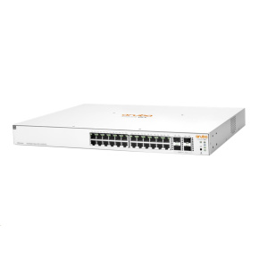 HPE Networking Instant On Switch 24p Gigabit CL4 PoE 4p SFP+ 195W (JL683B)  1 9 3 0