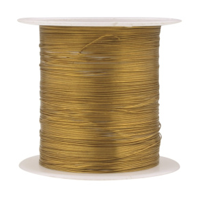 Viazací drôt 0,3 mm × 20 m - zlatý