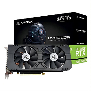 ARKTEK VGA NVIDIA GeForce RTX 2060 Super Hyperion 8GB, RTX 2060 Super, 8GB GDDR6, 1xDP, 1xHDMI, 1xDVI