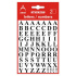 Samolepky Písmena A-Z (10 mm)