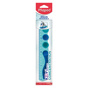Pravítko MAPED Kidy Learn Concentration 20 cm