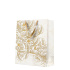 Darčeková taška large premium 26,5x33,5x13 cm Vintage Gold Petal Design