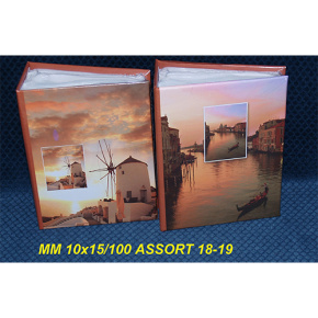 Fotoalbum 10x15cm, 100 ASSORT 18-19