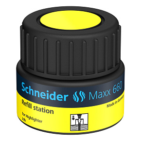 Plniaca stanica Maxx 660 pre zvýrazňovače - žltá