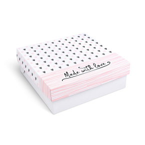 Krabica na tortu celoplošná potlač 28 x 28 x 10 cm, / 1 ks Krabica na tortu celoplošná potlač 28 x 28 x 10 cm, / 1 ks