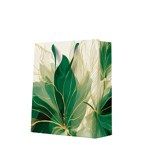 Darčeková taška large premium 26,5x33,5x13 cm Modern Jungle Bloom