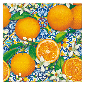 Obrúsky PAW L 33x33cm Orange Boom