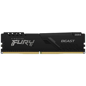 BAZAR KINGSTON DIMM DDR4 16GB 3200MT/s CL16 FURY Beast Černá (ROZBALENO)