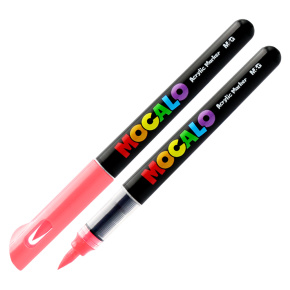 Popisovač M&G MOCALO Acrylic Marker, štetcový hrot - Carminum 425 Popisovač M&G MOCALO Acrylic Marker, štetcový hrot - Carminum 425