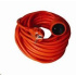 Solight prodlužovací přívod - spojka, 1 zásuvka, 25m, 3 x 1,5mm2, oranžová