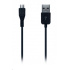 CONNECT IT MicroUSB kábel (kompatibilný so Samsung/HTC) 1 m pre telefón, čierny
