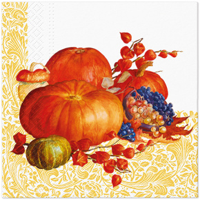 Obrúsky PAW L 33x33cm Pumpkin Frame Obrúsky PAW L 33x33cm Pumpkin Frame